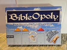BIBLEOPOLY A Biblical Game Of Fun Faith INCOMPLETE