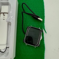 T839 Smartwatch White Band 1.69  Touchscreen Fitness Tracker