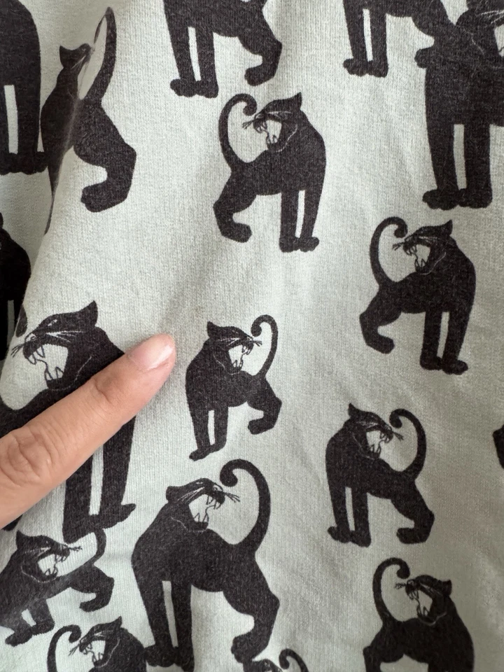 Mini Rodini Panther Sweatshirt Gr. 92/98 (2-3 Jahre) - Bild 3 von 4