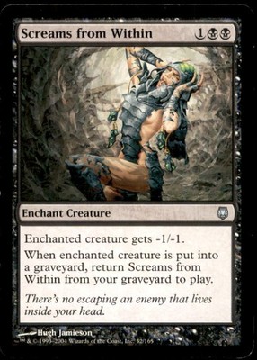 Screams from Within LP Light Play Darksteel MTG [5684]