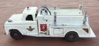 1959 Tonka Vintage White Suburban Pumper Fire Truck In Original Condition