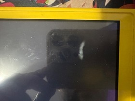 Nintendo Switch Lite Yellow Handheld Console - Poor Condition - Works Fine