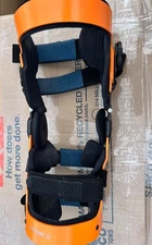 Townsend THUASNE Design Rebel Standard Ligament Knee Brace L/ XL ORANGE  RIGHT