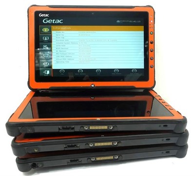 Lot of 4 Getac F110 G5 11.6'' FHD Touch Core i5-8265U 1.6GHz 8GB No SSD Tablet