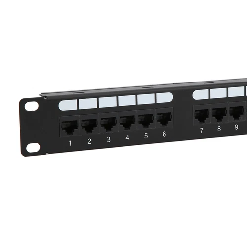 24 Port Patch Panel Engineering Distribution Frame Cat 6 Unshielded RJ45