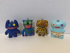 NEW Fuggler Series 4 Collectible Keychain 4 Common  s  LOT OF 4   Free Shipping
