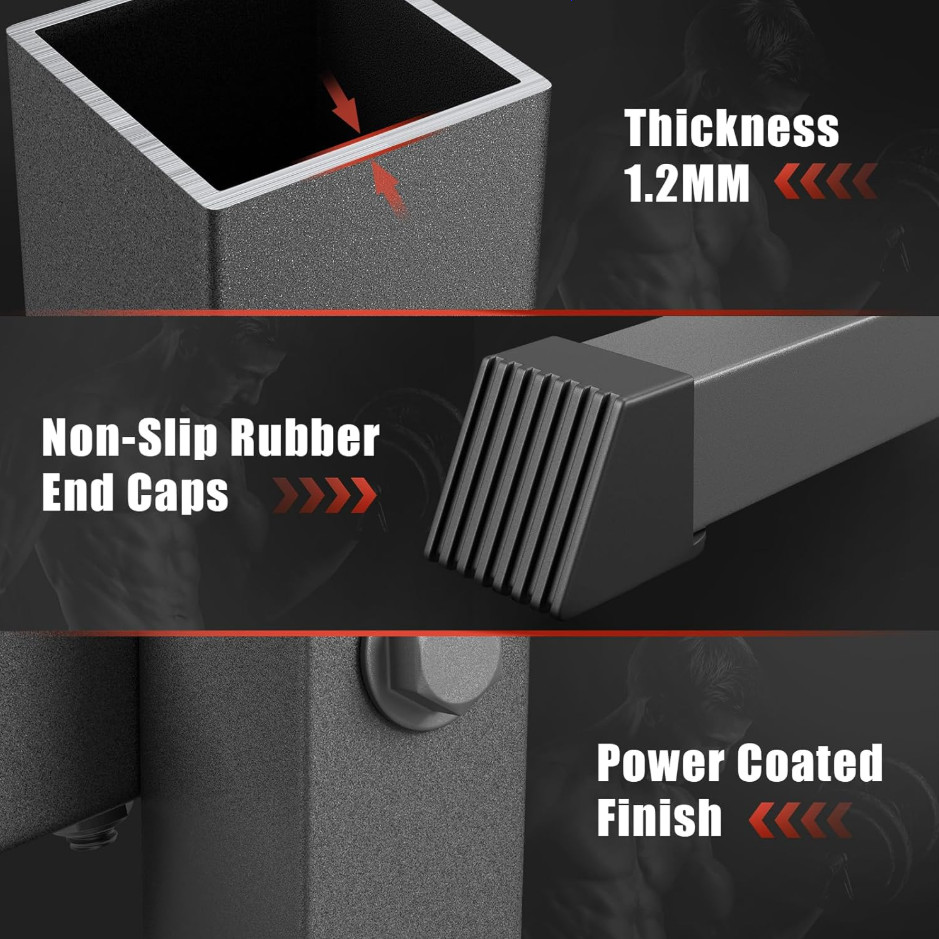 Heavy-Duty 3-Tier Adjustable Dumbbell Rack for Home Gym Storage - Fast shipping