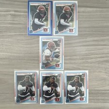 Donruss Optic 2025 Cincinnati Bengals Rookie Card Lot 6 Knight Brooks Stewart