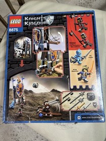 LEGO Knights kingdom: King's Siege Tower (8875) USED COMPLETE With Box & Instruc