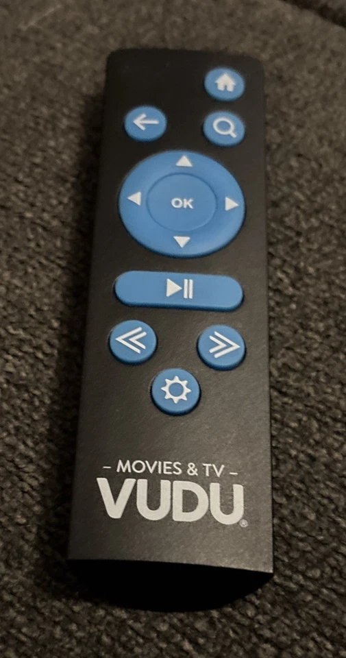 正品 VUDU SPARK RS-T1 远程控制 已测试 工作 二手 二手状况完好 黑色和蓝色 — 第 2/4 张图片