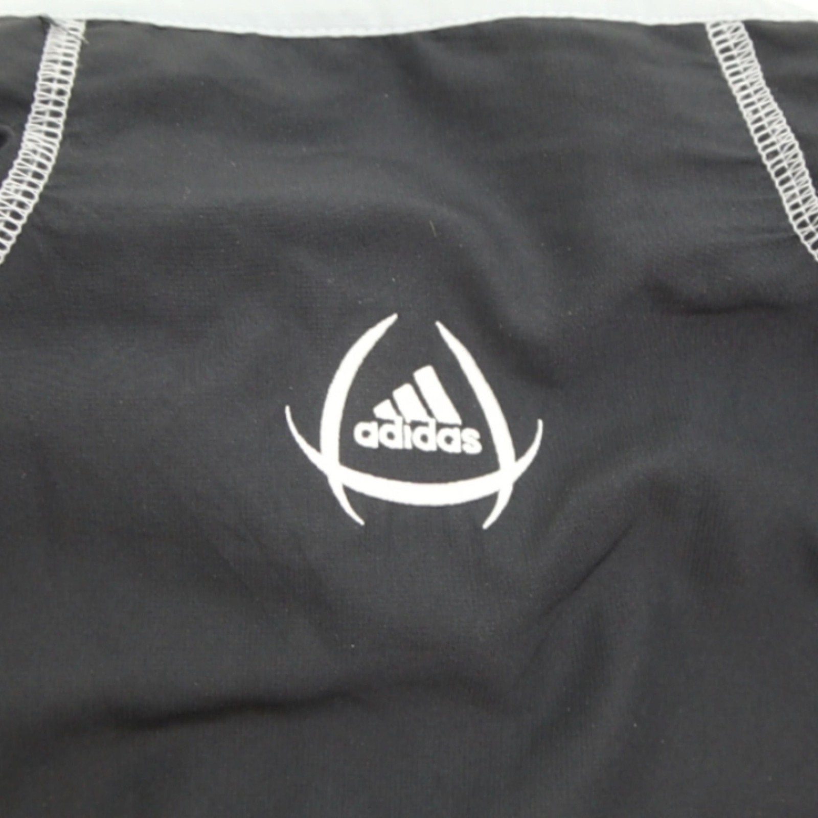 Adidas Men's Black Polyester Climaproof Panelled Windbreaker Jacket Size 2XL thumbnail 6