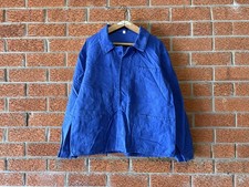 Pit24.5 VINTAGE FRENCH BLUE WORK JACKET Made ...