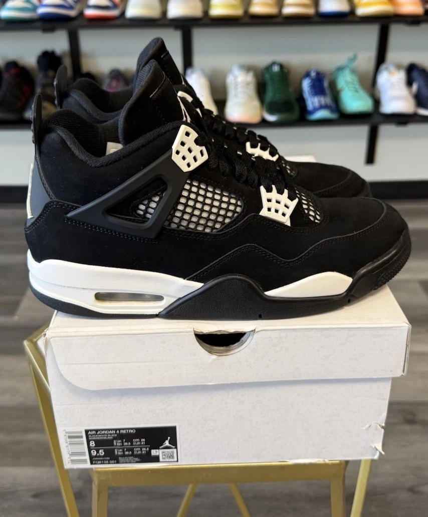 Preços baixos em Jordan 4 Retro White Thunder | eBay