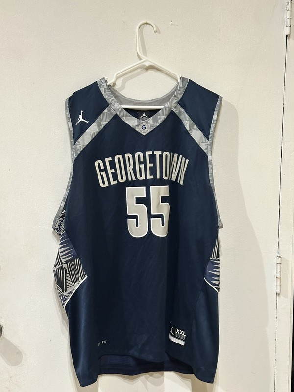 Georgetown Hoyas Jordan Nike Team Sports Jersey #55 Mutombo Hibbert NWT XXL NOS