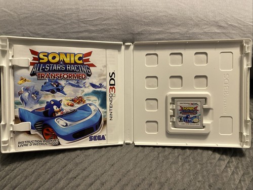 Sonic All-Stars Racing Transformed Nintendo 3DS 2013 Complete In Box - Picture 2 of 6