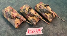 15mm Painted Metal Tiger II Tanks Lot RCX-39