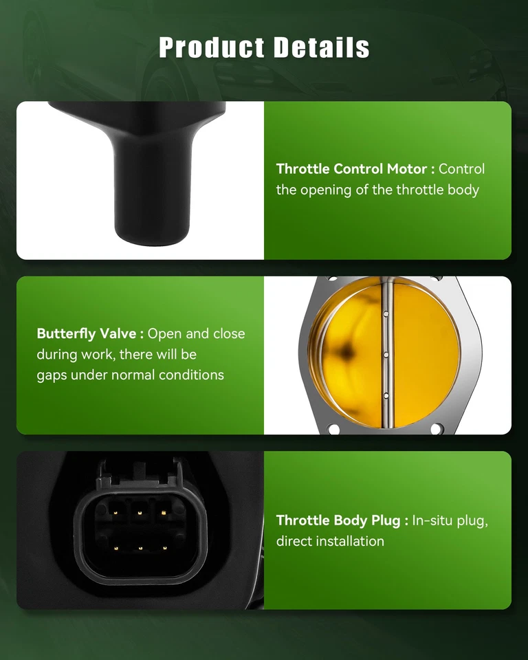 Cuerpo del acelerador 102 mm para Chevrolet Camaro Trailblazer Corvette SS Pontiac G8 GTO Foto 3 de 4