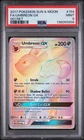 2017 POKEMON SUN & MOON SECRET #154 FULL ART/UMBREON GX PSA 9