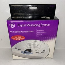 GE Digital Messaging System Answering Machine 29875GE1 English/Spanish 30 Mins