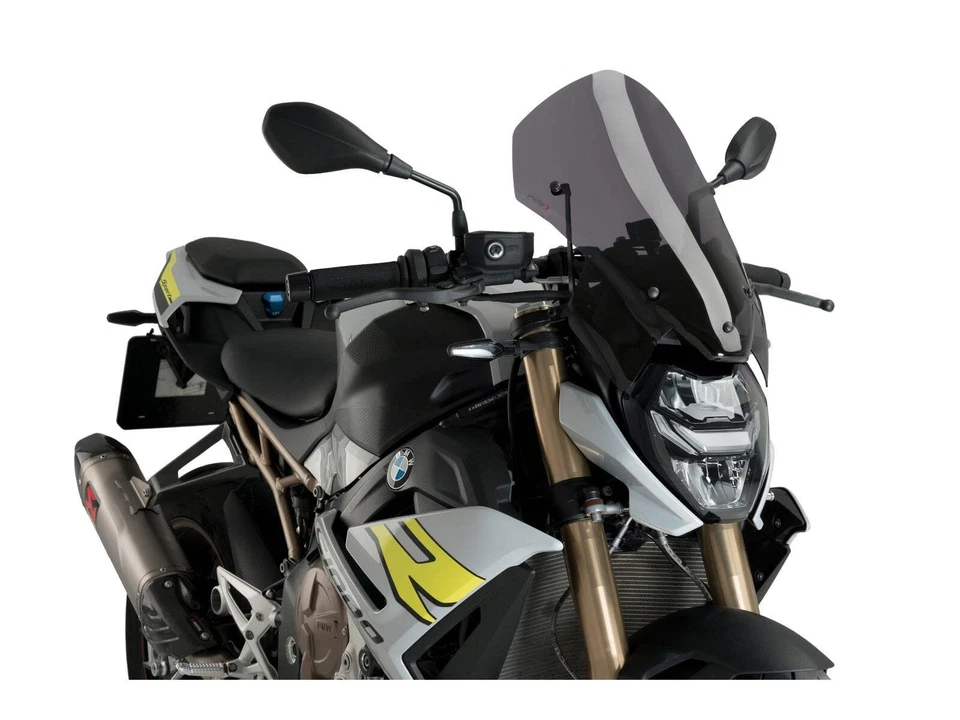 Puig Nueva Generación Touring Pantalla Parabrisas Humo Oscuro para BMW S1000 R (21-24) Foto 3 de 4