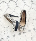 Chinese Laundry 5 Cheetah Print Calf Hair Pump Stilettos Women’s Size 5