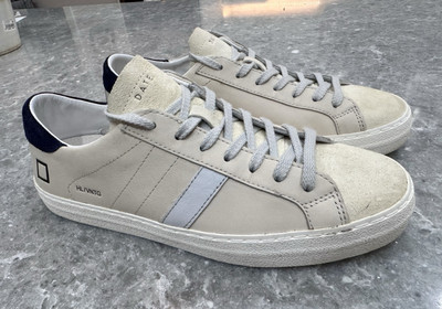 Men s Size 41 (US 8) D.A.T.E. Hill Vintage Leather & Suede From ITALY - Preowned
