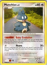 Munchlax Rare Diamond and Pearl 33/130 LP on eBay