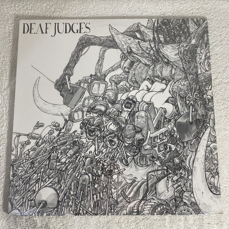 DEAF JUDGES S/T BRAND NEW ~ SEALED ViNYL LP RECORD ALBUM HiP HOP EC RUiNS! 2008