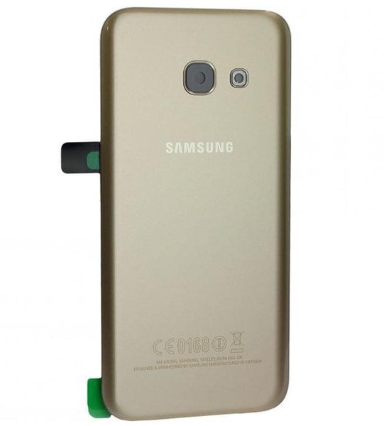 Original Samsung Galaxy A3 (2017) A320F Akkudeckel Backcover RüCkseite Gold-image