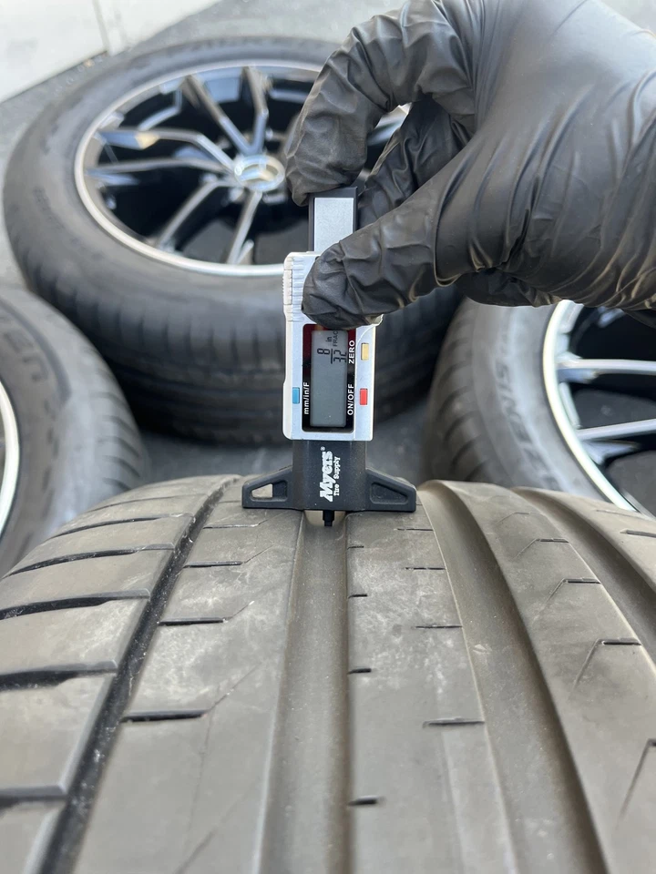 20" Mercedes Benz OEM AMG G580 G55 G500 G550 G Wagon Black Wheels Tires 279E - Image 4 of 4