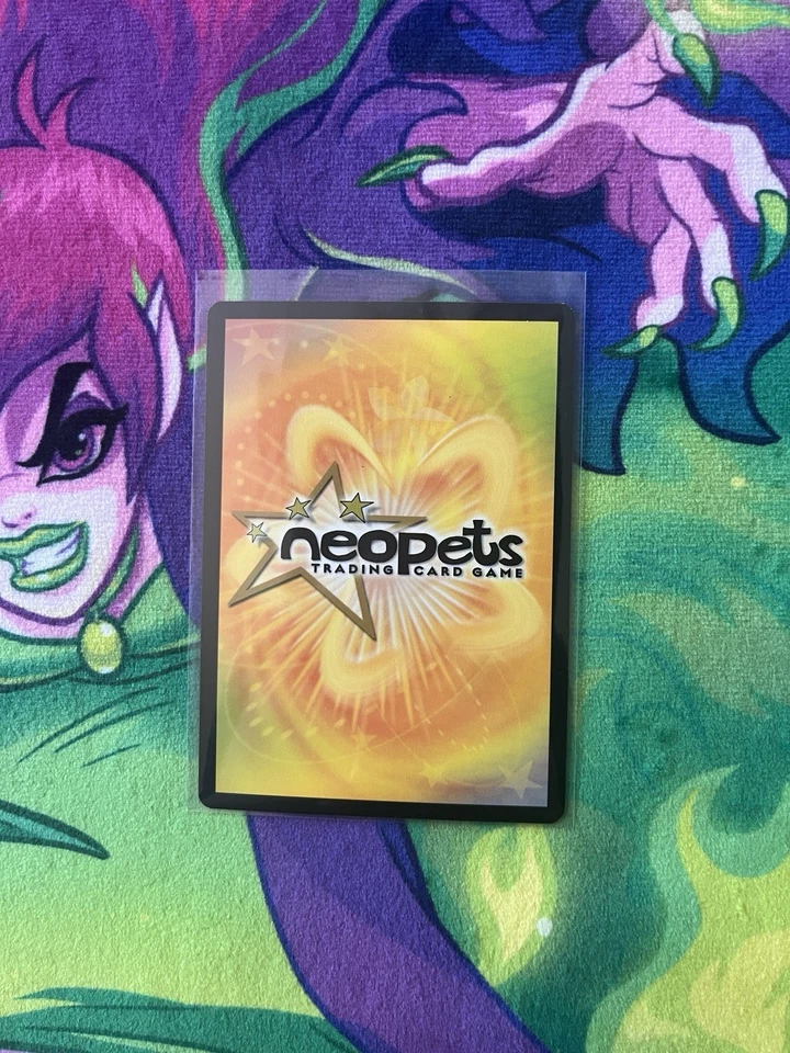 Neopets WoTC TCG Blue Krawk Promo Release 21/100 Holo Rare - Image 4 of 4