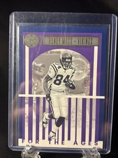 2023 Panini Legacy Randy Moss FOR THE AGES Indigo Parallel #19/25 HOF Vikings