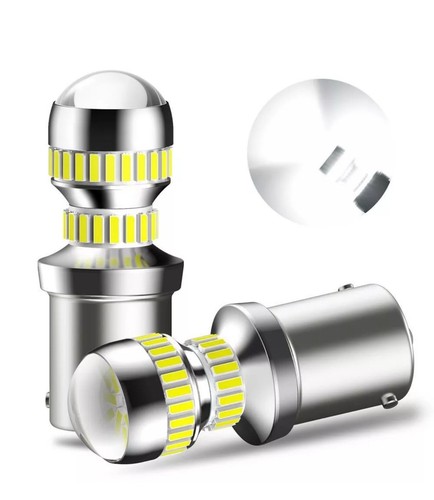 380 Bay15d Brake Tail Light Bulbs Reverse Light Bulbs Led White 1157 Indicator - Picture 6 of 12