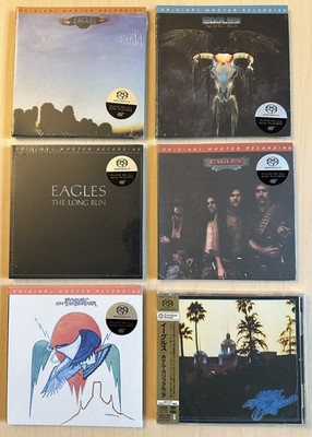 EAGLES Mobile Fidelity SACD 5 Disc Bundle + Hotel California Japan SACD Sealed