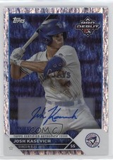 2023 Topps Pro Debut Sparkle Foil Auto 112/199 Josh Kasevich #PD-154 Auto 0j81