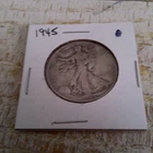 1945 Walking Liberty Silver 1/2 Dollar