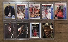 9 Card Michael Jordan Lot