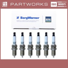 6x Zündkerze für PORSCHE Boxster 986 2.5 -'99 BERU
