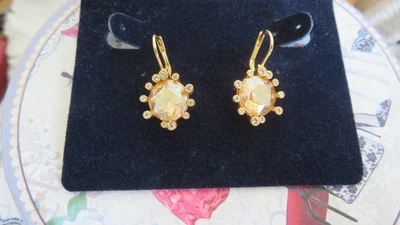 boucles d'oreille swarovski - Photo 1/4