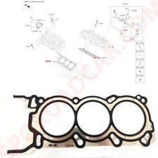 Cylinder Head Gasket LH for Hyundai Genesis G80 G70 G90 Kia K900 K9 Stinger