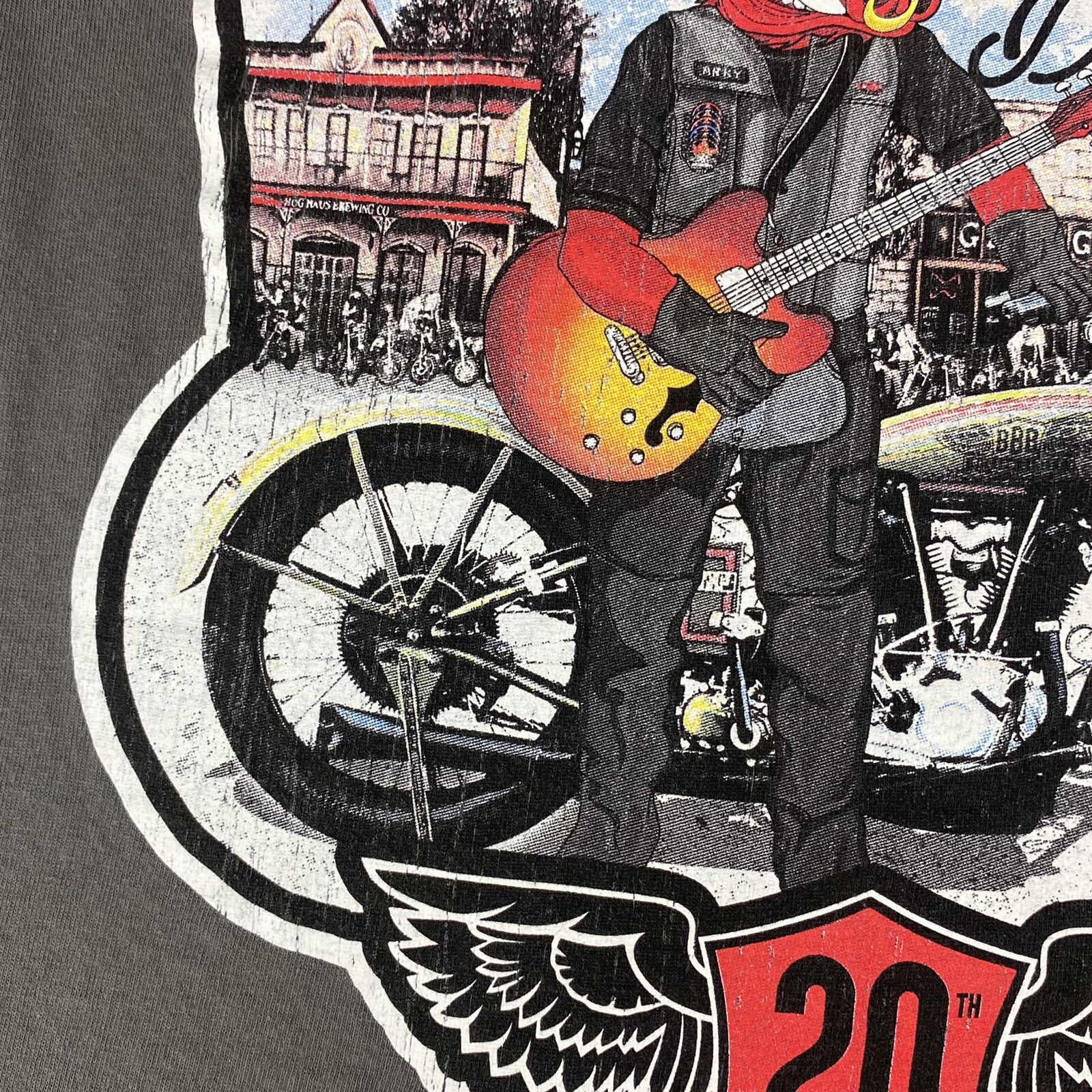 20th Anniversary Bikes Blues BBQ Motorcycle Rally Fay… Gem