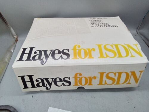 1 NOS Hayes ISDN SYSTEM ADAPTER SUPPORTS AT&T 5ESS AND NT DMS-100 - Picture 15 of 16