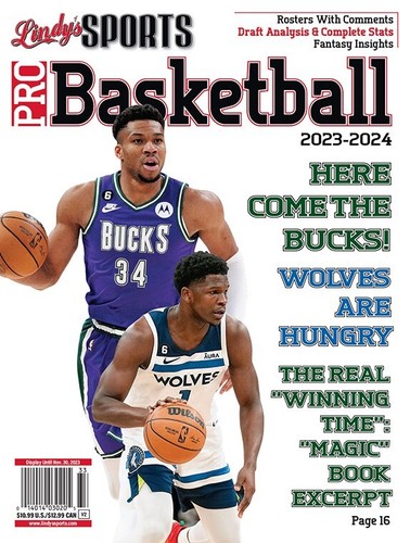 Lindy's 2023-24 Pro Basketball Magazine - IN STOCK