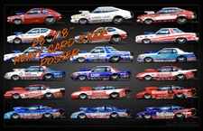 Bob Glidden Pro Stock Cars Poster-Banner Print-019