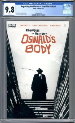 Regarding the Matter of Oswald's Body #1 CGC 9.8 Boom! Studios 2021 1st Print