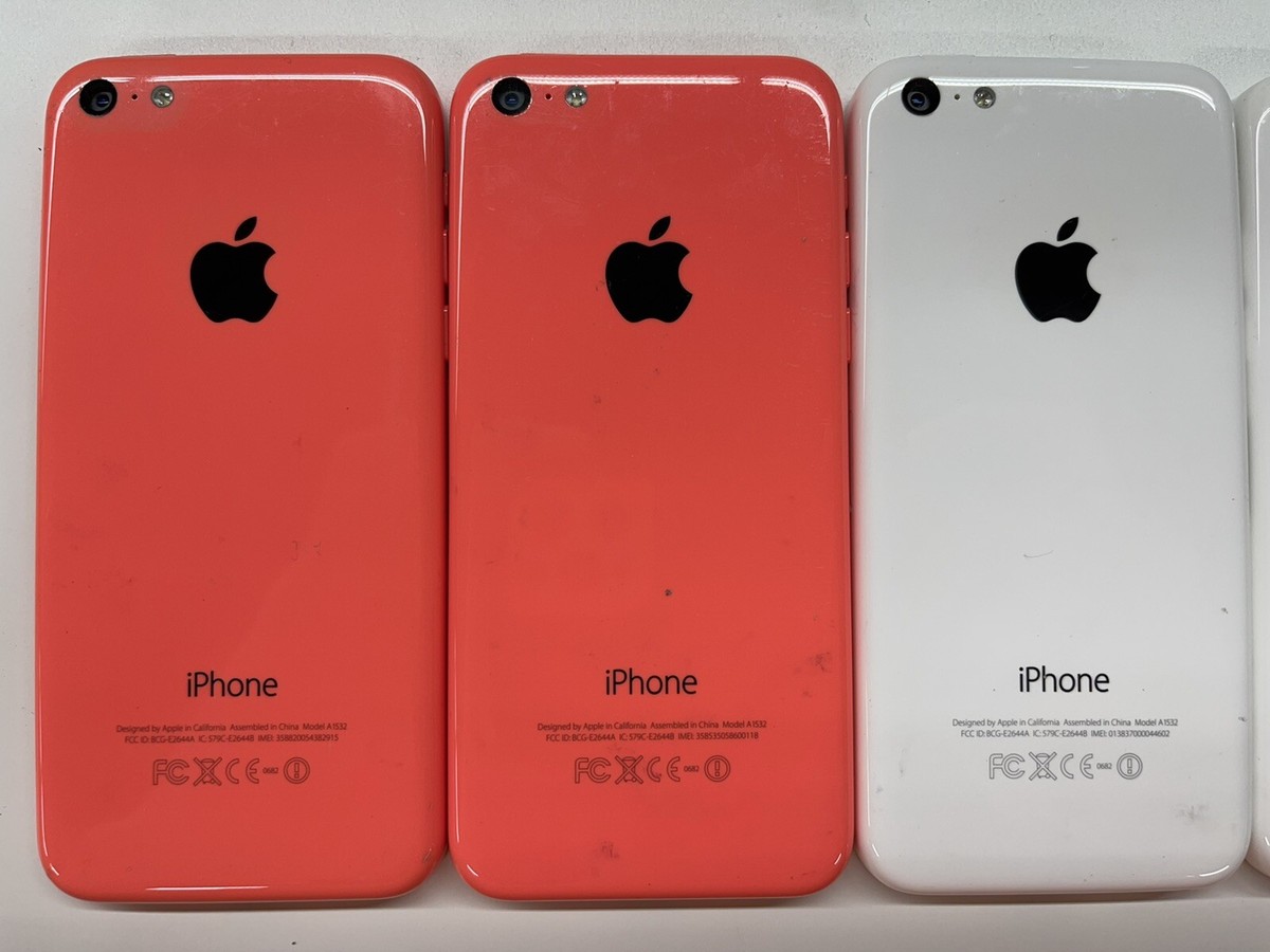 Lot of 5 - Apple iPhone 5C | eBay