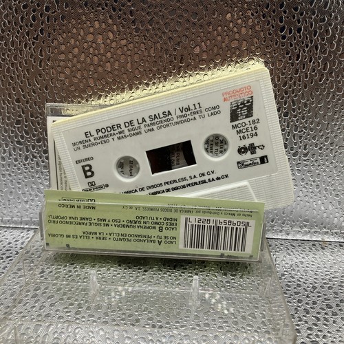 El Poder De La Salsa Varios Artistas Cassette Vol 11 - Picture 4 of 4