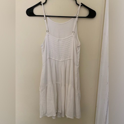 Abercrombie kids girls white flowy romper size 11/12 - Picture 6 of 6