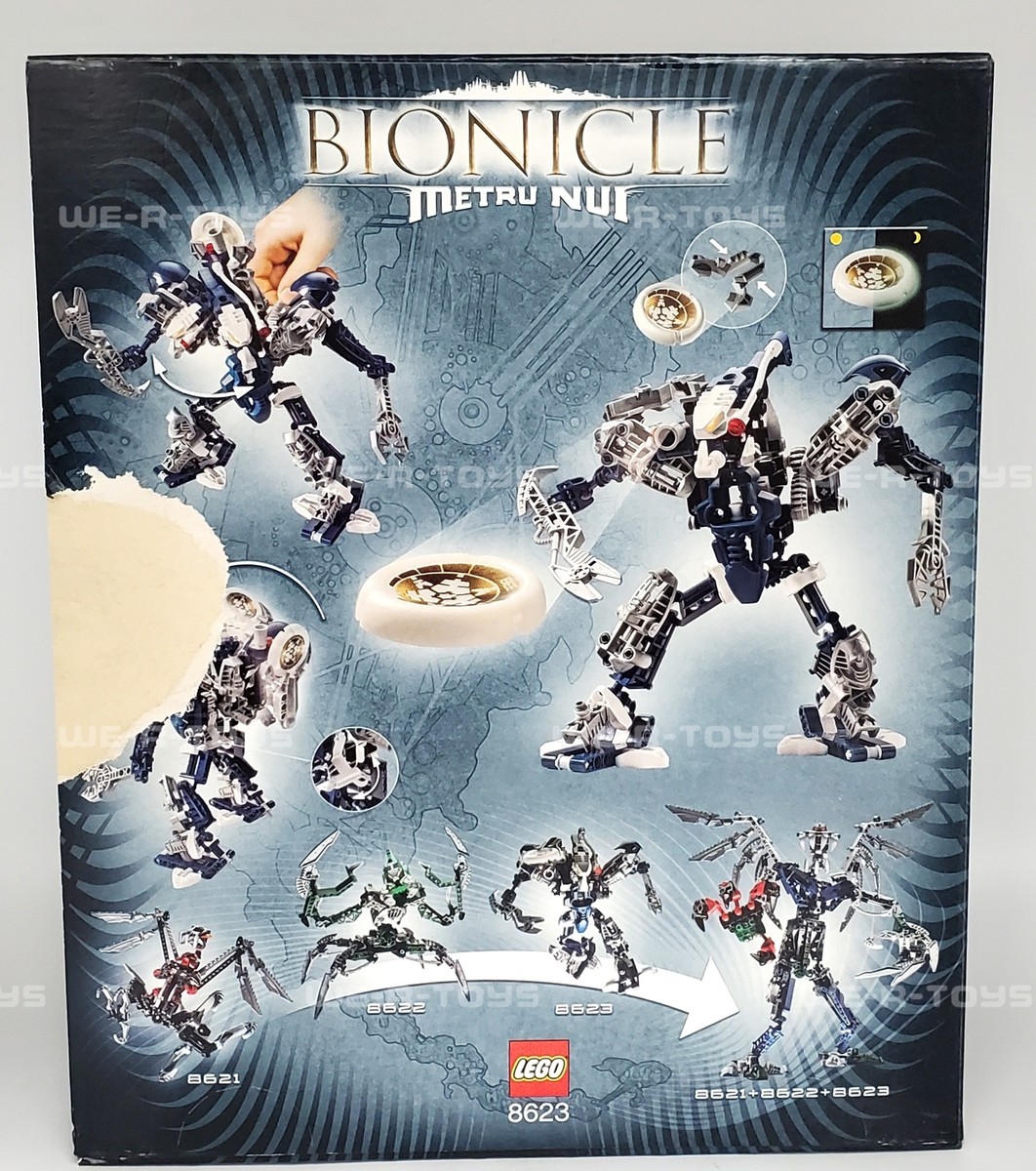 LEGO Bionicle Metru Nui Krekka 8623 Building Toy 2004 NRFB