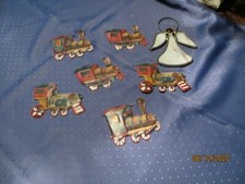 Metall Deko Figuren, ca. 10 cm groß, Blechautos und Tiffany aus Nachlass